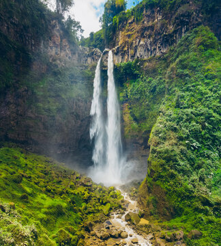 Sriti Waterfall; East Java, Indonesia