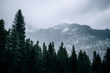 landscape with clouds