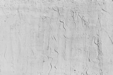 Light gray white plaster wall with abstract stucco pattern texture surface background