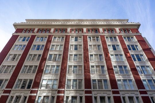 The Exterior Of A Historic Building In Downtown Denver, Colorado