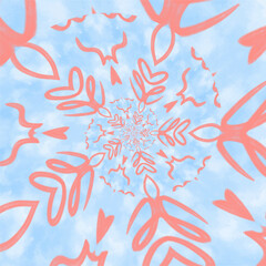 Fototapeta na wymiar Abstract spiral background. Vector illustration
