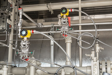 Instrumentation and controls package assembled in a fabrication plant; Innisfail, Alberta, Canada