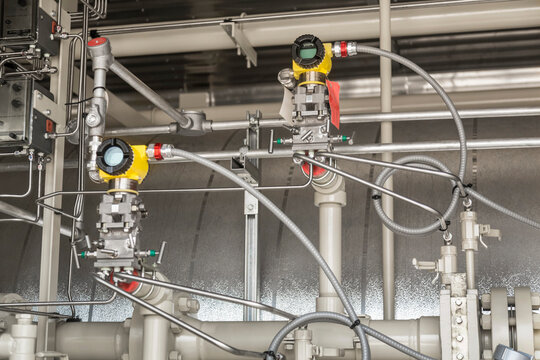 Instrumentation and controls package assembled in a fabrication plant; Innisfail, Alberta, Canada