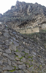 ruins of Ollantaytambo in Peru