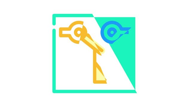 liquid flow switch mechanism color icon animation