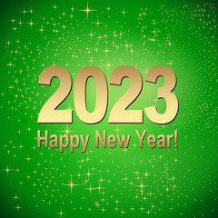 2023 &ndash; Meilleurs v&oelig;ux &ndash; Happy New Year