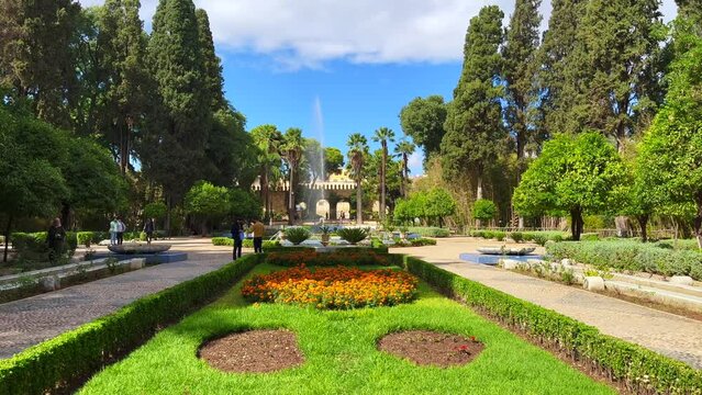 Jnan Sbil garden in the old town of Fez