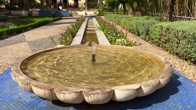 Jnan Sbil garden in the old town of Fez