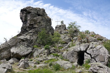 Feldstein in den Bruchhauser Steinen