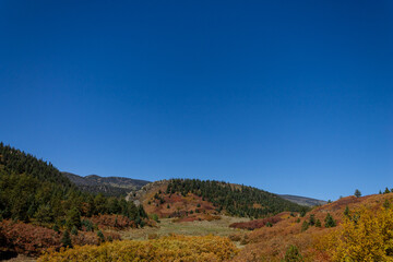 fall in the mountains