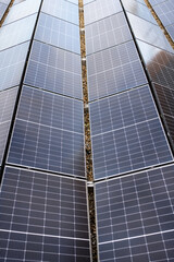 Obraz premium lot of solar panels