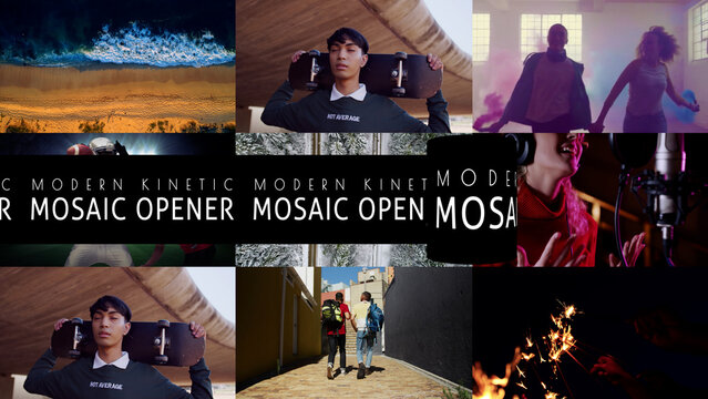 Modern Kinetic Mosaic Opener