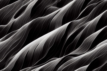 Vertical shot of beautiful and creative dark black abstract background  Generative AI