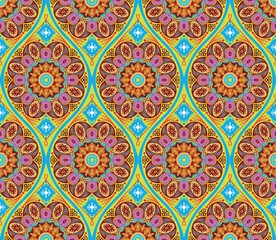 seamless mandala pattern