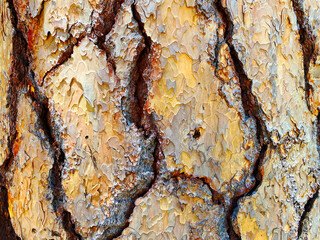 tree bark trunk branch nature moss closeup old weather wet pine evergreen wood