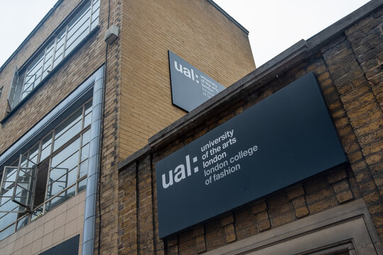 London- University Of Arts, London College Of Fashion Building In Shoreditch, East London