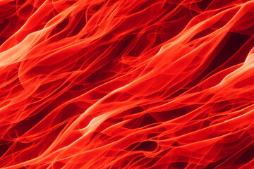 Fototapeta premium Vertical shot of red smoke abstract design Generative AI