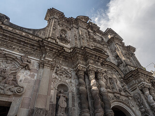 Centro histórico de Quito en Ecuador