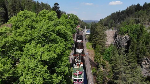 The Telemark Canal one of the most beautiful waterways in the world.
