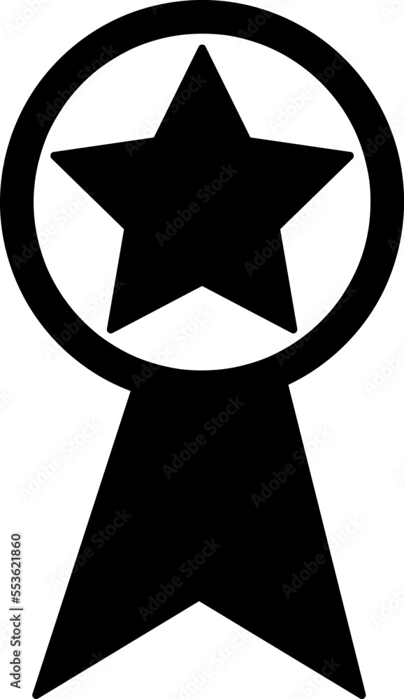 Poster achieve vector icon. achieve symbol. linear style sign for mobile concept and web design..eps