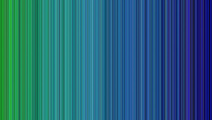 Obraz premium Color bar consisting of numerous fine lines of color. Blue stripe background made from thousands of fine colored stripes or streaks. Background or cover for something creative or high-tech.