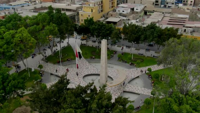 Plaza de armas de la ciudad Ica Per&uacute;