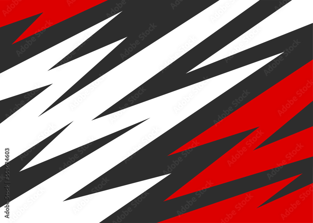 Poster abstract background with colorful sharp and arrow pattern
