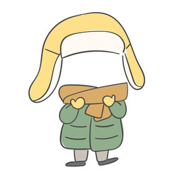 얼굴 합성용 겨울의상