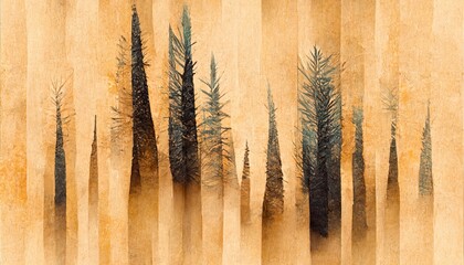 Pine wood texture background, Generative AI