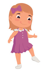 little girl kid