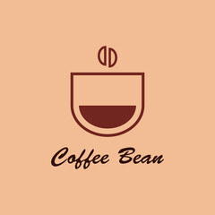 vector design elements for your company logo, coffee logo. modern logo design, business corporate template. coffee icon.