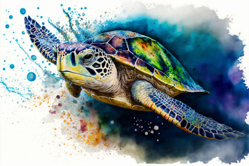 portrait of a turtle