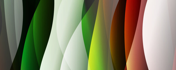 Obraz premium Fluid color gradients with dynamic wave line effect. Vector Illustration For Wallpaper, Banner, Background, Card, Book Illustration, landing page