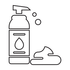 Beauty, cosmetic, face icon