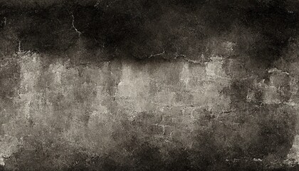 Black and grey rough grained stone background texture, Generative AI