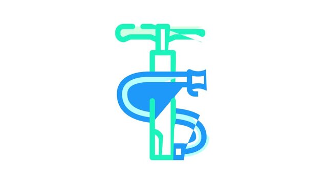 pump tool color icon animation