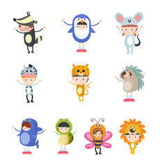 Cute animal costumes are suitable for children's clothing designs