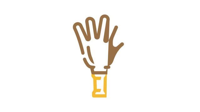 clapper fan accessory color icon animation