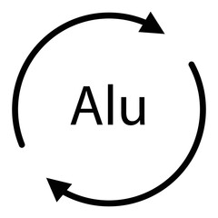 aluminum icon vektor