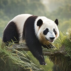 Obraz premium giant panda bear