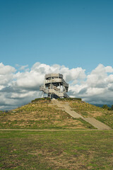 Fototapeta premium 展望台と空と雲