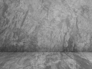 Concrete wall background for displaying products in 3d.