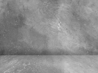 Concrete wall background for displaying products in 3d.