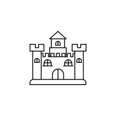 the castle icon is suitable for your web, apk or project with a medieval theme