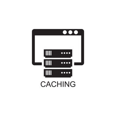 data caching icon , data storage icon © Agus