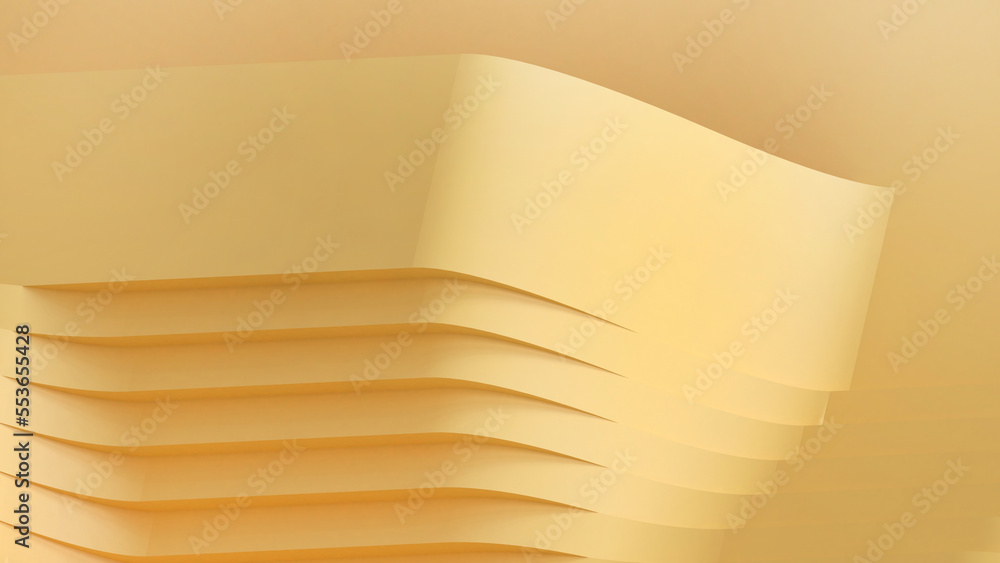 Poster abstract background. paper cut idea futuristic pattern and design for development concept folding pa