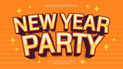 New Year Illustrator Text Effects