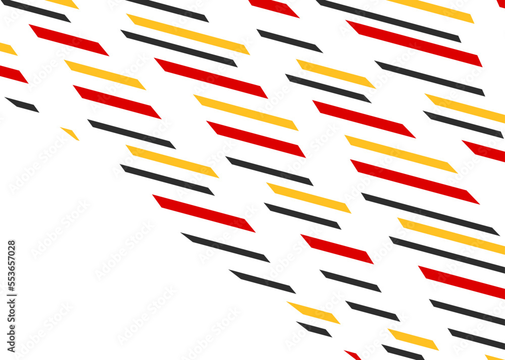 Poster minimalist background with abstract colorful diagonal stripes pattern and with some copy space area