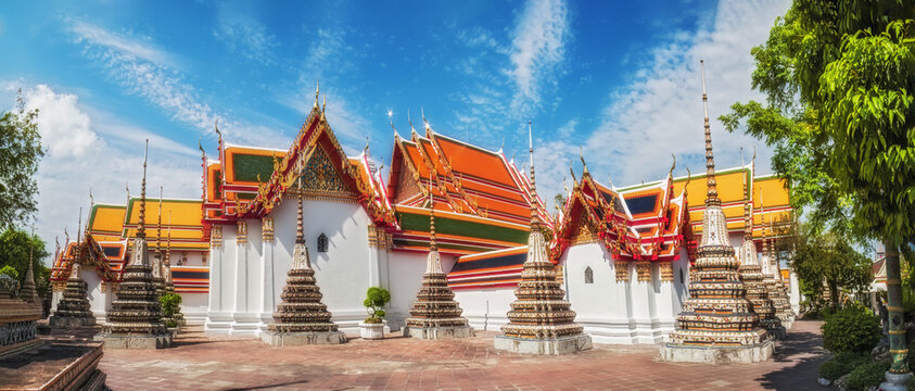Phra Chedi Rai at Wat Pho, Bangkok, Thailand