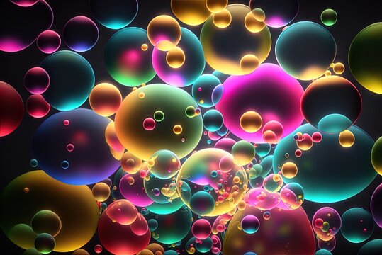 Abstract Bubble Wallpaper